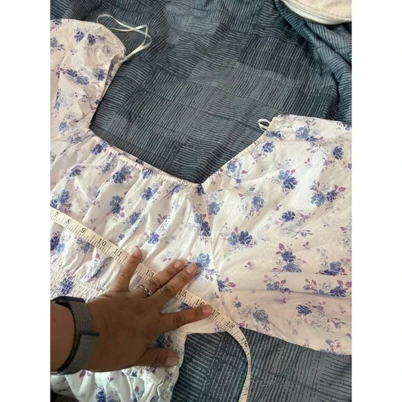 LoveShackFancy Target Floral Maxi Dress Tiered Gemma Cottagecore Peasant Size XL - Picture 13 of 13